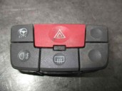 Replacement hazard warning switch for fiat panda (169) 1.3 jtd cat OEM IAM reference 735357113 
