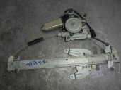 Replacement rear left window regulator for Nissan Almera (N15) 2.0 diesel OEM IAM reference 2 PINS 4 DOORS