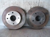 Recambio de disco freno delantero para daewoo nubira berlina 1.6 cat referencia OEM IAM 