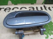Replacement rear left exterior door handle for Daewoo Nubira sedan 1.6 CAT OEM IAM reference 96548152 CAJA 5 