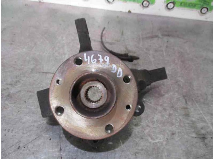 Recambio de mangueta delantera derecha para dacia logan 1.4 cat referencia OEM IAM 