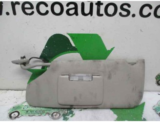 Replacement left sun visor for Chrysler 300 C 3.5 CAT OEM IAM reference 1AH07DW1AA 