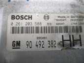Recambio de centralita motor uce para opel omega b 2.5 v6 cat (l80) referencia OEM IAM 90492382 0261203588 BOSCH