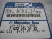 Recambio de centralita motor uce para mercedes-benz clase c (w202) berlina 2.2 diesel cat referencia OEM IAM A0225455432 