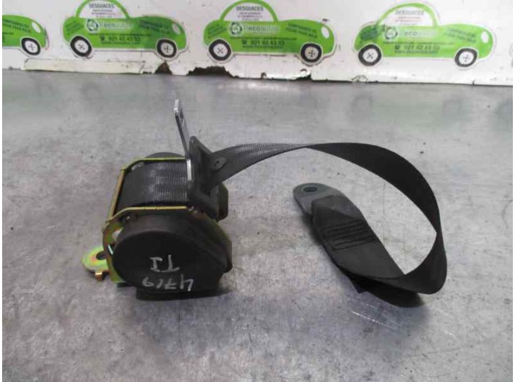 Replacement rear left seat belt for Citroën C4 Coupé 2.0 16V CAT (RFN / EW10J4) OEM IAM reference 96567808XX 