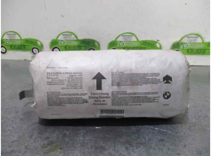 Recambio de airbag delantero derecho para bmw serie 3 touring (e46) 2.0 16v diesel cat referencia OEM IAM 39711235101T 02B1963T1