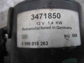 Recambio de motor arranque para opel calibra básico referencia OEM IAM 3471850 0986018263 BOSCH