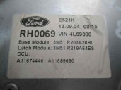 Replacement front right window regulator for Ford Focus C-MAX (CAP) 1.6 TDCi CAT OEM IAM reference 1738646 2 PINS 5 DOORS