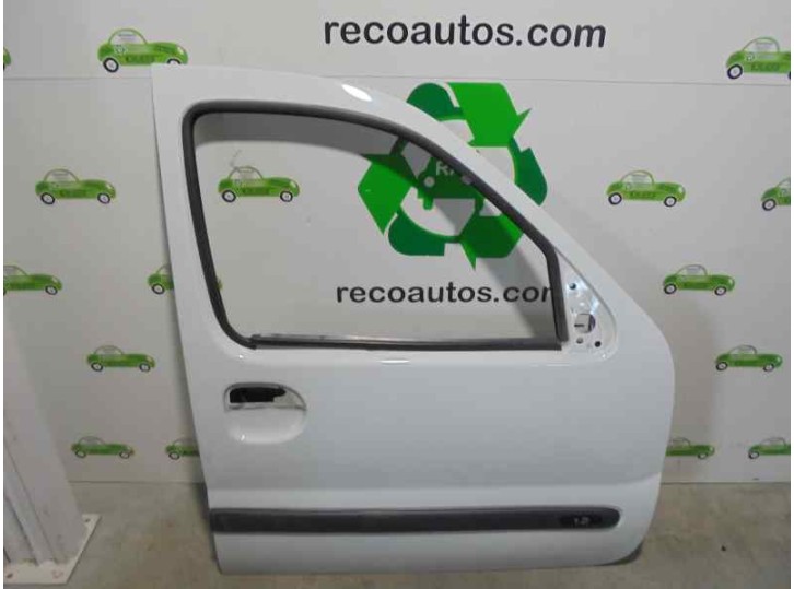 Recambio de puerta delantera derecha para renault kangoo (f/kc0) 1.2 referencia OEM IAM 7751471746 BLANCA 6 PUERTAS