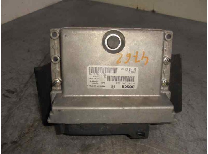 Replacement engine ECU for Peugeot 406 saloon (s1/s2) 1.9 turbodiesel cat OEM IAM reference 9624519580 0281001262 B