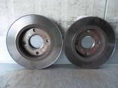Recambio de disco freno delantero para ford fiesta (dx) 1.8 diesel cat referencia OEM IAM 