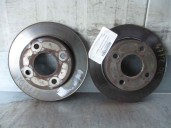 Recambio de disco freno delantero para ford fiesta (dx) 1.8 diesel cat referencia OEM IAM 
