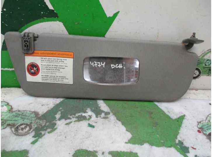 Recambio de parasol derecho para chevrolet tacuma 1.6 cat referencia OEM IAM 96428786 