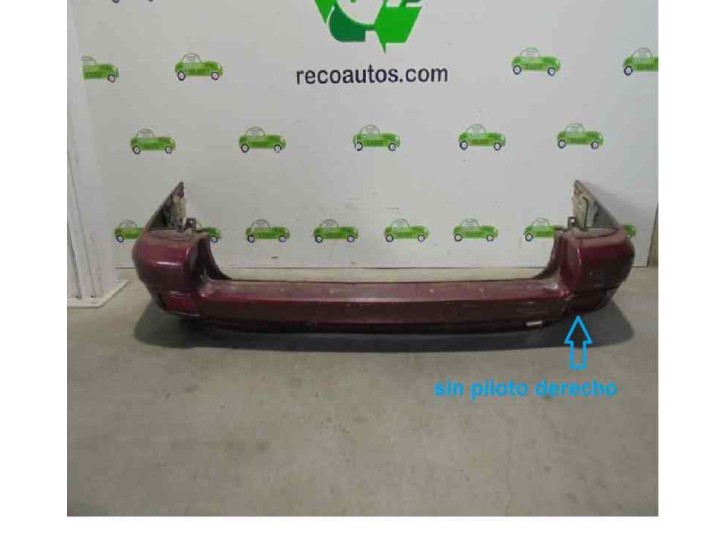 Replacement rear bumper for Citroën ZX 1.9 turbodiesel OEM IAM reference GRANATE 5 PUERTAS