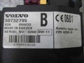 Replacement electronic module for Volvo V50 estate 2.0 diesel cat OEM IAM reference 30732795 2204355B AUTOLIV