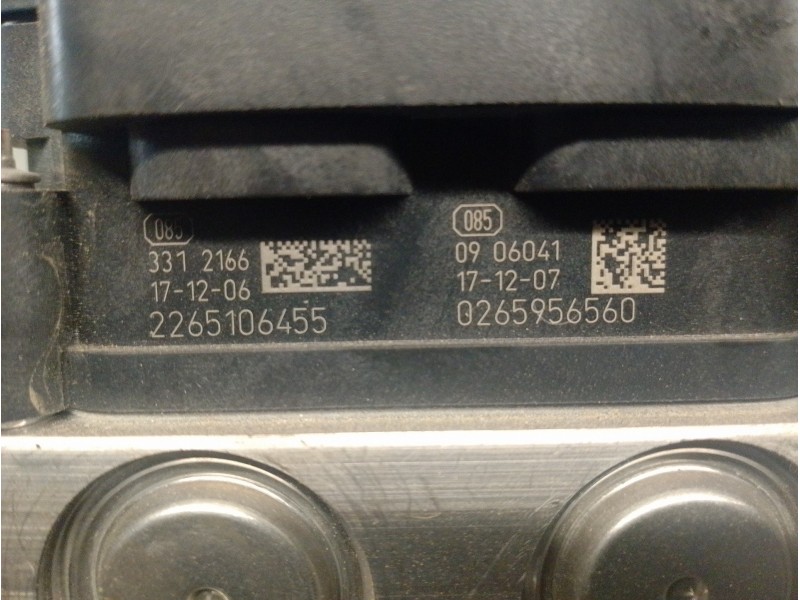Recambio de abs para dacia sandero 1.0 12v cat referencia OEM IAM 476603249R 0265956560 BOSCH