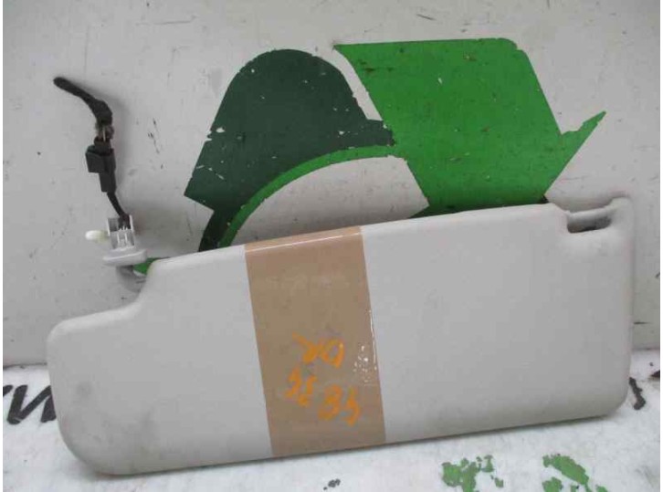 Recambio de parasol derecho para volkswagen polo (9n1) 1.4 16v referencia OEM IAM 6Q0857552FFKZ  