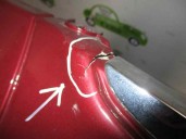 Recambio de paragolpes delantero para mercedes-benz clase a (w168) 1.6 cat referencia OEM IAM A1688850025 GRANATE 