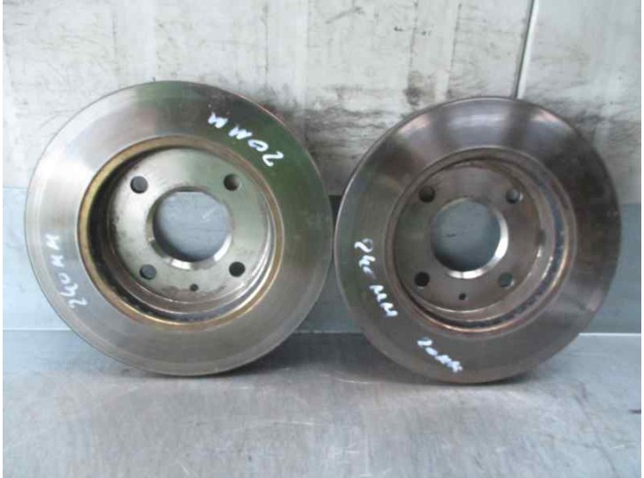 Recambio de disco freno delantero para ford escort berlina/turnier 1.6 16v cat referencia OEM IAM 