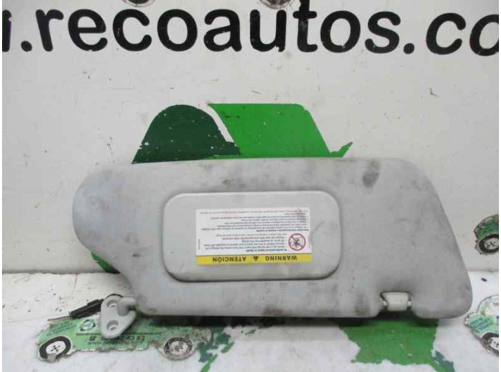 Recambio de parasol derecho para mercedes-benz clase m (w163) 2.7 cdi 20v cat referencia OEM IAM A2038171920 A2038171920 