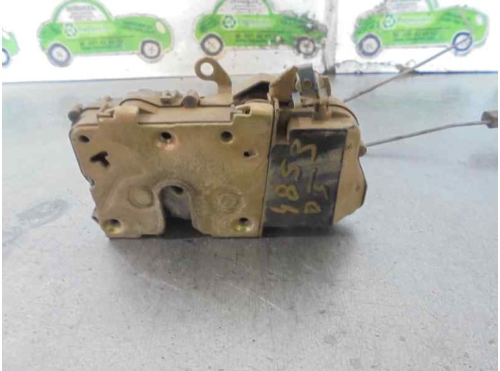 Replacement front left door lock for Peugeot Partner (s1) 1.9 diesel OEM IAM reference RECTANGULAR PIN 4 