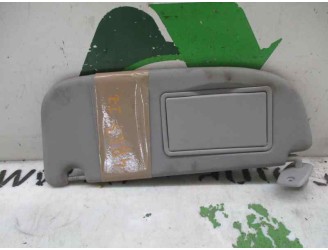 Replacement left sun visor for Peugeot 406 Berlina (S1/S2) 2.1 turbodiesel cat OEM IAM reference 