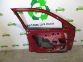 Replacement front left door for Volkswagen Caddy KA/KB (9K9) 1.9 Diesel OEM IAM reference 6K4831051C RED 4D