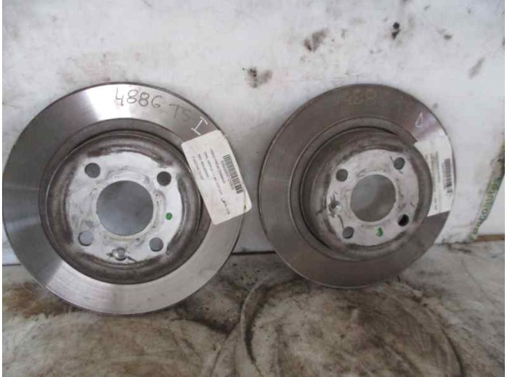 Replacement rear brake disc for Opel Meriva A 1.7 16V OEM IAM reference RIGHT REAR RIGHT 