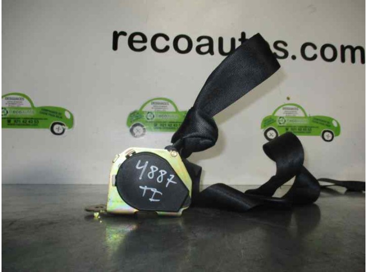 Recambio de cinturon seguridad trasero izquierdo para peugeot 307 (s1) 1.6 hdi referencia OEM IAM SIN REFE 3 PUERTAS