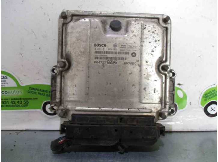 Recambio de centralita motor uce para chrysler voyager (rg) 2.5 crd cat referencia OEM IAM P04727665AB 0281011064 BOSCH