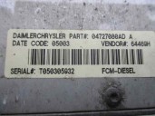 Replacement relay / fuse box for Chrysler Voyager (RG) 2.5 CRD CAT OEM IAM reference 0472755080AD 0503058932 
