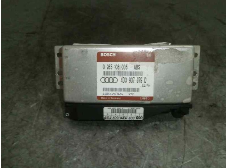 Recambio de centralita abs para audi a6 berlina (c4) 2.3 referencia OEM IAM 4D0907379D 0265108005 BOSCH