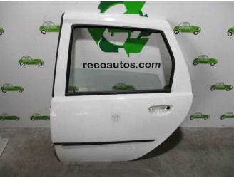 Recambio de puerta trasera izquierda para fiat punto berlina (188) 1.9 diesel eco referencia OEM IAM 46521856 BLANCO 5 PUERTAS