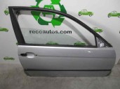 Recambio de puerta delantera derecha para bmw serie 3 compact (e46) 320td referencia OEM IAM 41517016240 GRIS 3 PUERTAS