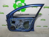 Replacement front right door for Nissan Almera (N16/E) 2.2 16V turbodiesel cat OEM IAM reference 801005M432 AZUL 5 PUE