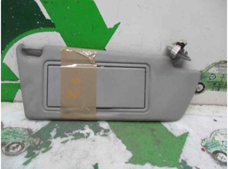 Replacement right sun visor for Opel Vectra C saloon 3.0 V6 CDTi CAT (Y 30 DT / LB5) OEM IAM reference 