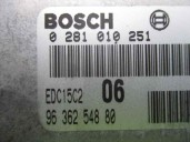 Recambio de centralita motor uce para citroën xantia berlina 2.0 hdi referencia OEM IAM 9636254880 0281010251 BOSCH