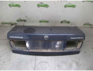 Recambio de porton trasero para daewoo aranos 2.0 cat referencia OEM IAM TAPA MALETERO AZUL 4 PUERTAS