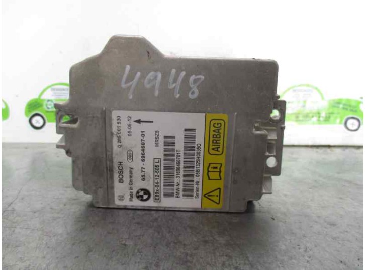 Recambio de centralita airbag para bmw serie 1 berlina (e81/e87) 118d referencia OEM IAM 6577696460701 0285001530 BOSCH