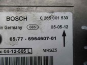 Recambio de centralita airbag para bmw serie 1 berlina (e81/e87) 118d referencia OEM IAM 6577696460701 0285001530 BOSCH