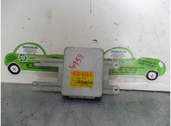 Recambio de centralita motor uce para kia carnival 2.9 turbodiesel cat referencia OEM IAM 0K55A18701 0067701592CI KESCO