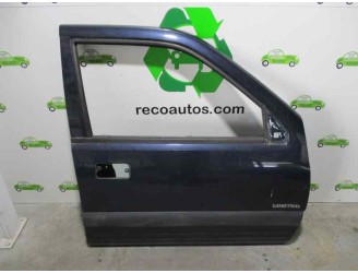 Replacement right front door for Opel Frontera B Limited OEM IAM reference 97145686 BLUE 5 DOORS