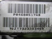 Recambio de cinturon seguridad trasero izquierdo para chrysler voyager (rg) 2.5 crd cat referencia OEM IAM 04680517AB TJZT732328