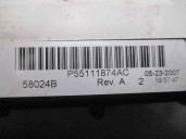 Replacement heater / air conditioning control for Jeep Compass 2.0 CRD CAT OEM IAM reference 55111874AC 58024B 
