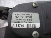 Recambio de potenciometro pedal para seat ibiza (6l1) 1.9 tdi referencia OEM IAM 6Q1721503B 