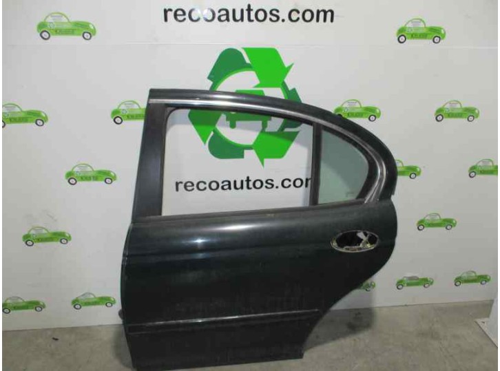Recambio de puerta trasera izquierda para jaguar x-type 2.0 d executive referencia OEM IAM C2S42632 VERDE 4 PUERTAS