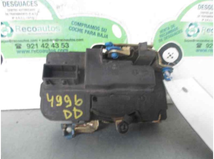 Recambio de cerradura puerta delantera derecha para peugeot partner (s1) 1.9 diesel referencia OEM IAM  MANUAL 2 PUERTAS