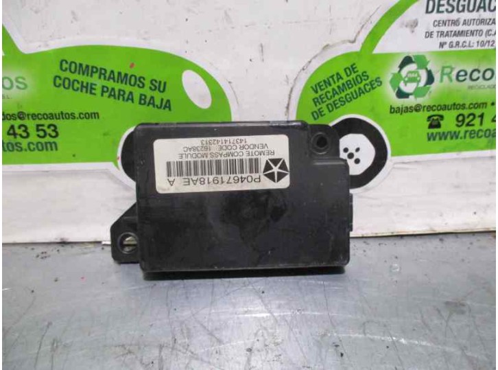 Recambio de modulo electronico para jeep compass 2.0 crd cat referencia OEM IAM 04671918AE  