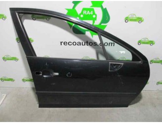 Recambio de puerta delantera derecha para peugeot 407 sw 1.6 hdi referencia OEM IAM 9004AQ NEGRA 5P 5 PUERTAS