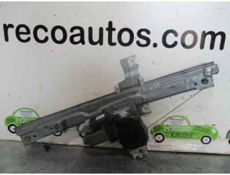 Replacement front left window regulator for Peugeot 207 1.4 OEM IAM reference 9681181980 6 PINS 5 DOORS.